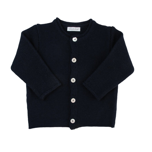 BLUE MERINO CARDIGAN