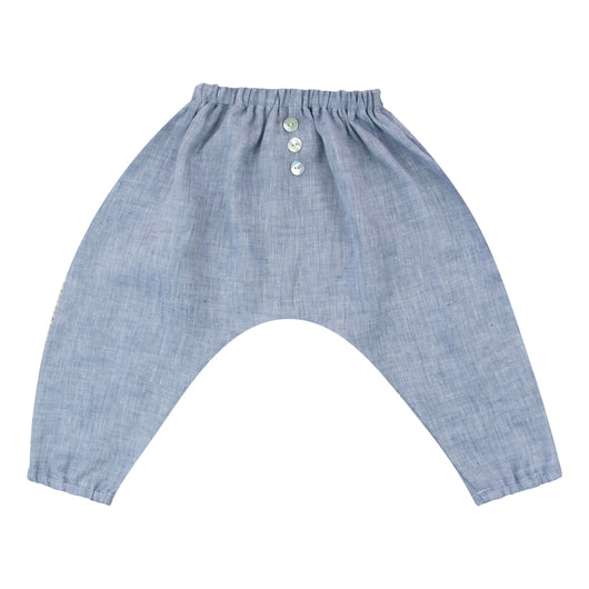 LINEN TROUSERS 