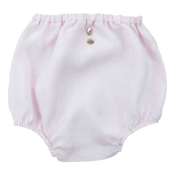 PINK LINEN BLOOMERS