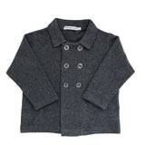 GREY KNITTED CARDIGAN