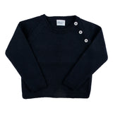 BLUE WOOL PULLOVER