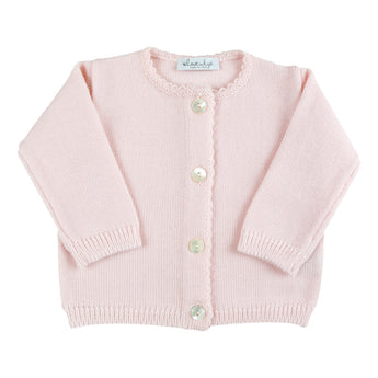 PINK KNITTED CARDIGAN